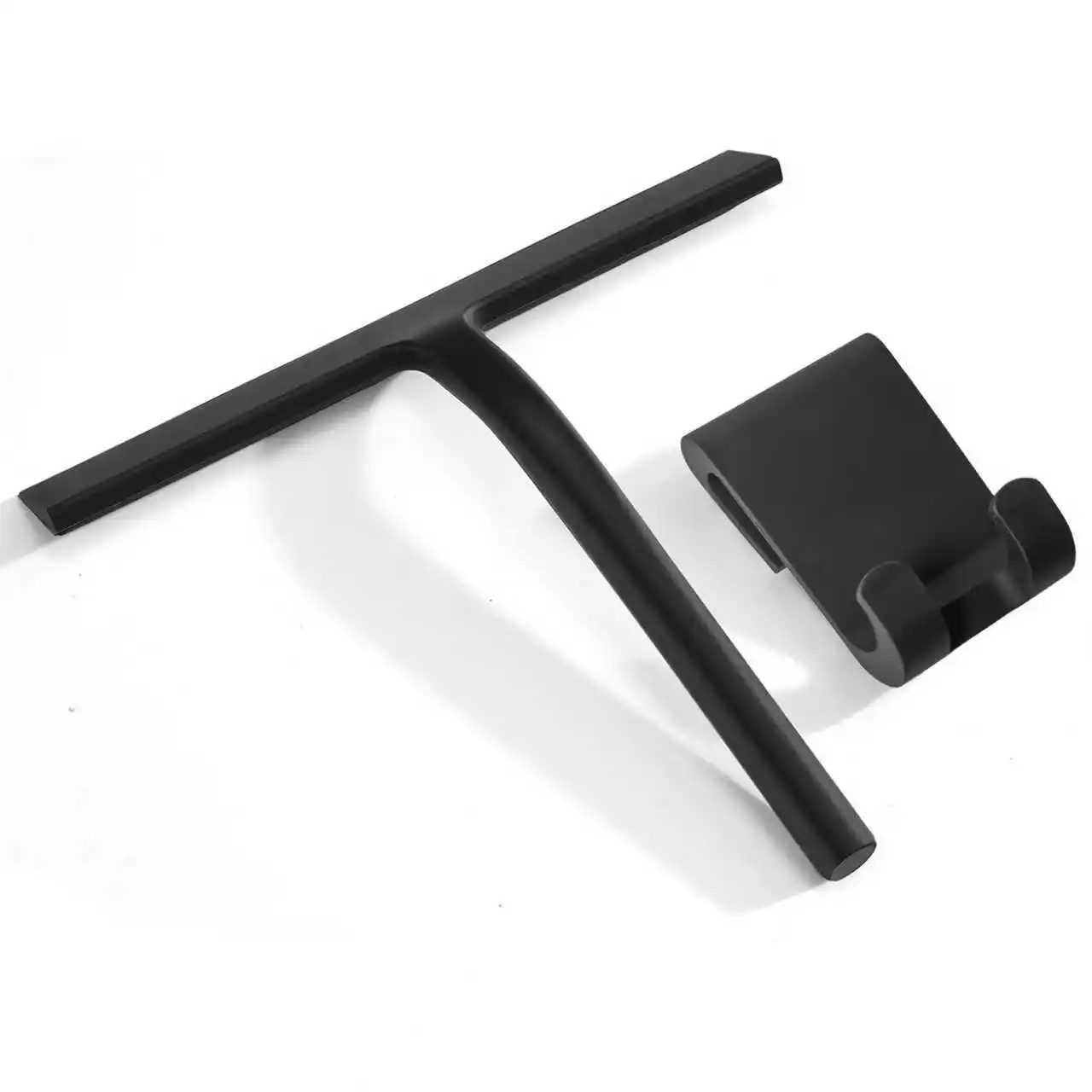 

Straight Handle Water Scraper - Glass Cleaning Magic Tool, Bathroom Glass Scraper, Floor and Window Cleaning Tool for Home and C