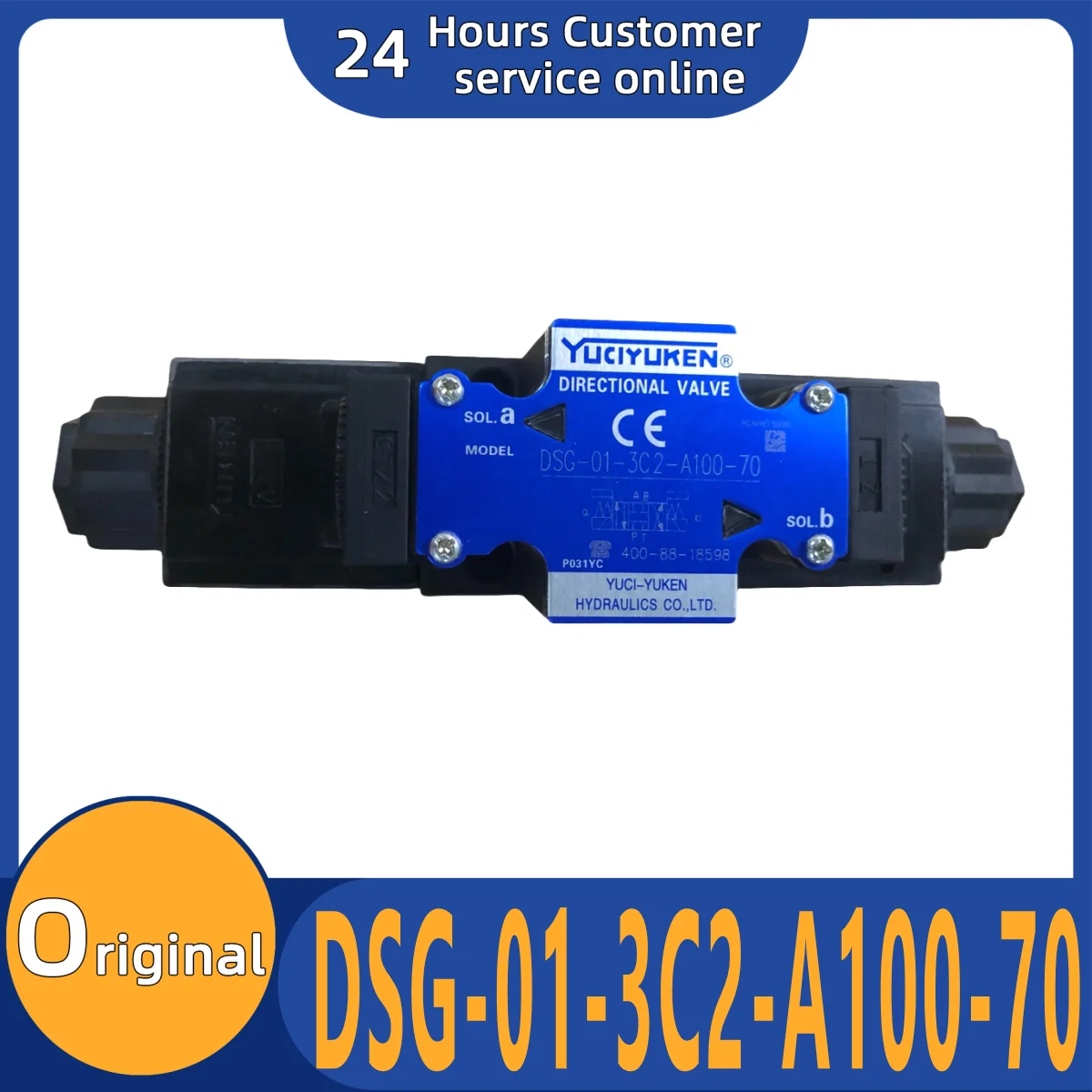

Brand new original DSG-01-3C2-A100-70 solenoid valve