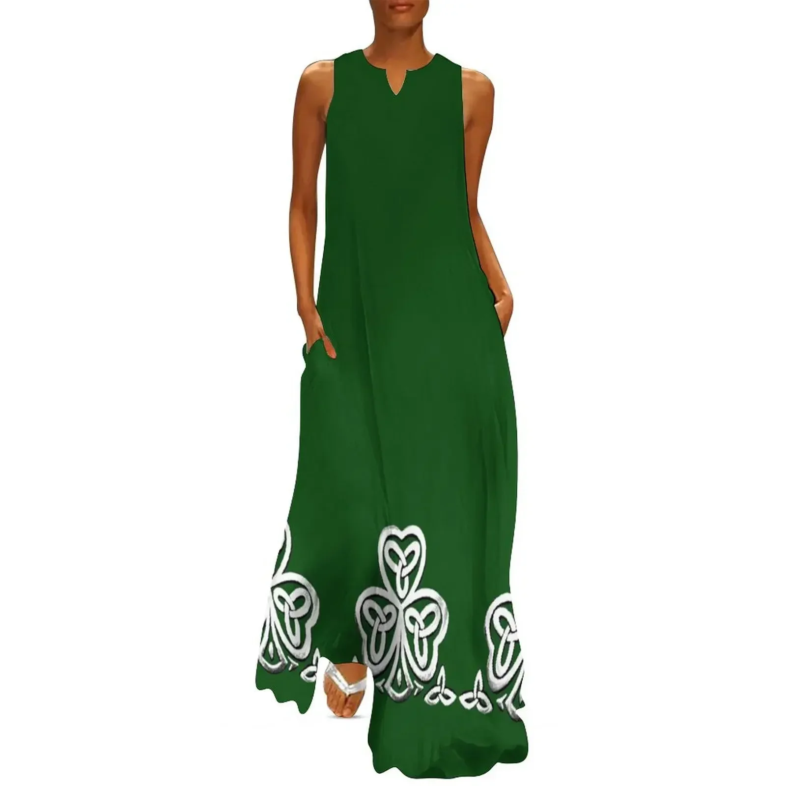 

celtic shamrock Long Dress dresses ladies 2025 summer Elegant gowns summer dress woman 2025 women formal occasion dresses Dress