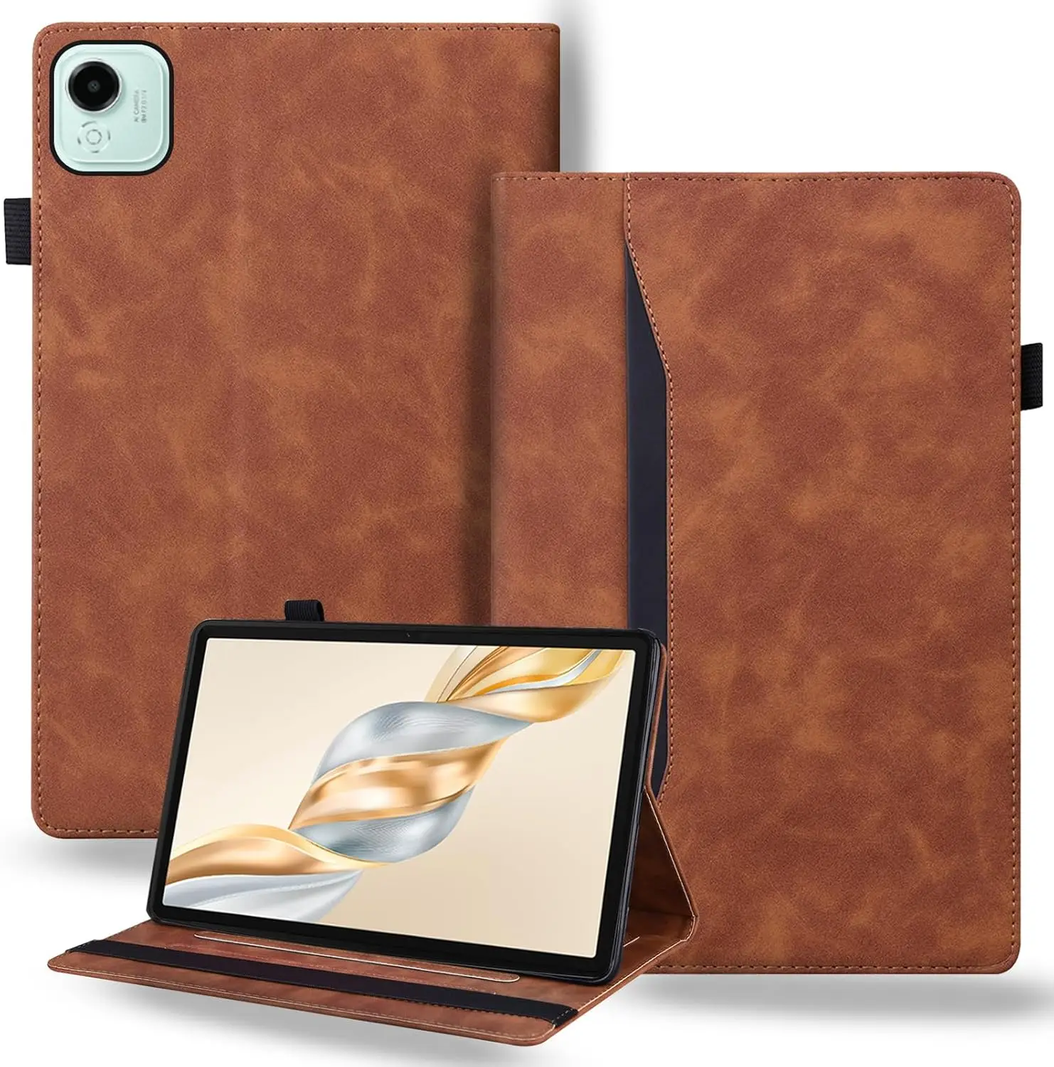 

Противоударный защитный чехол со складной подставкой для Honor Pad X9a X9 Pro 11,5 дюймов 2024 с крышкой для слотов для карт