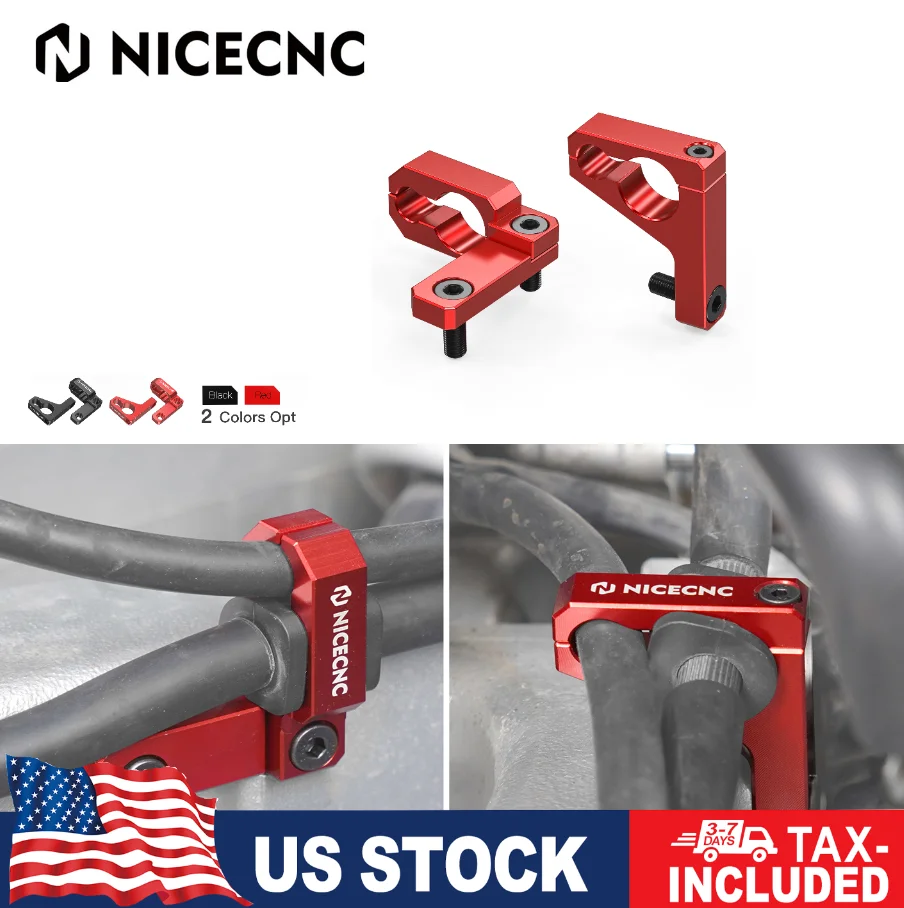 

Комплект зажимов заднего тормозной магистрали TRX450, алюминиевые аксессуары для квадроциклов для Honda TRX450R TRX 450R 450 R TRX450ER TRX 450ER # 43462-HP1-600