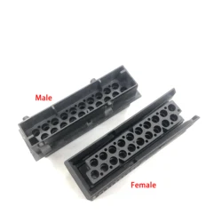 20p male/female connector rubber shell BMW E66 Harman Cardon L7 BO Hua power amplifier plug Z4 power amplifier seat son