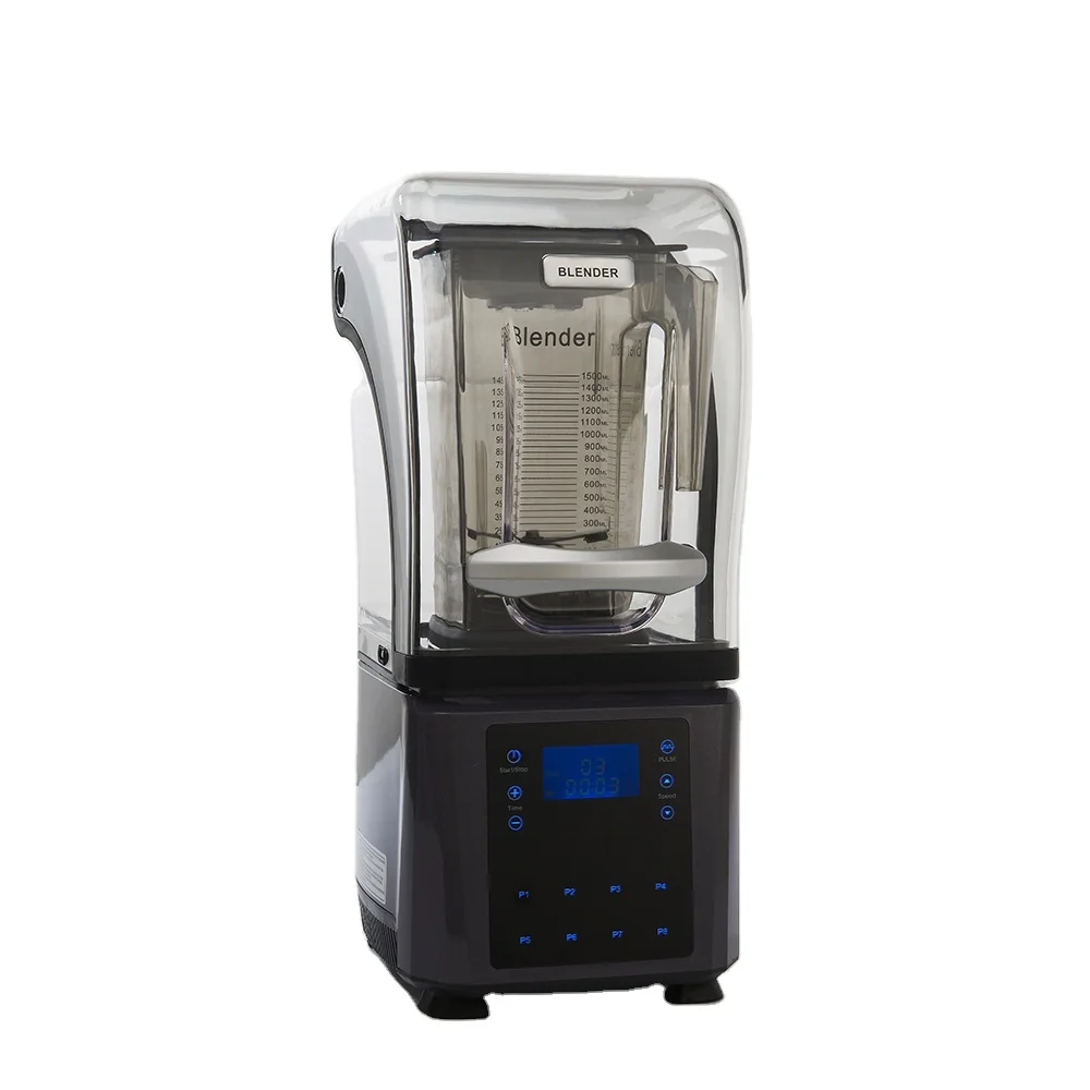 

Static Mixer with Cover 1.5L Creative Professional Fruit Smoothie Drink Shaver Crusher Ice Crusher Grinder