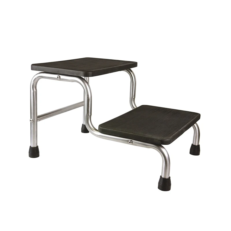Custom High Quality Two Layers Medical Detachable Step Stool For Hospital Beds Price