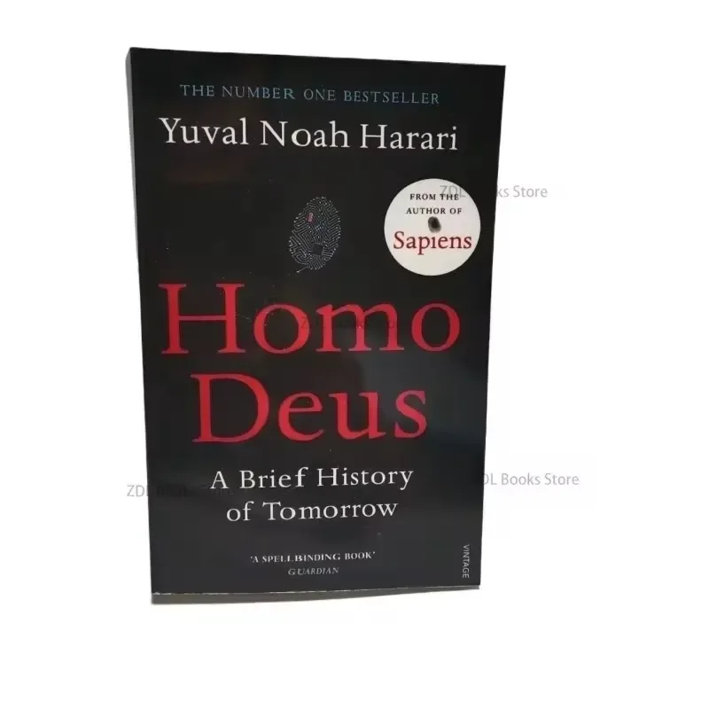 2 Books Homo Deus / Sapiens A Brief History of Humankid in English Paperback Book