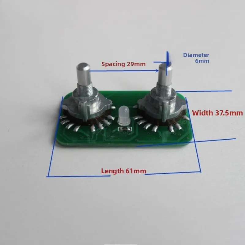 Electronic handwheel shaft selection rate Rotary panel type band switch 3 5 gears 4 axles, combined maintenance accessories