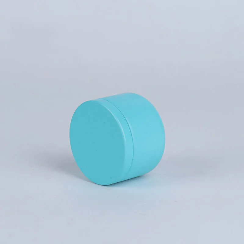 Multi-purpose Round Shape Mini Storage Boxes Pure Color Portable Tea Sealed Storage Box High-end Loose Tea Packaging Iron Boxes