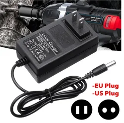 21V 1A Universal Charger DC Power Adapter Lithium Drill Power Charger Electric Wrench Screwdriver Charger EU US AU Plug