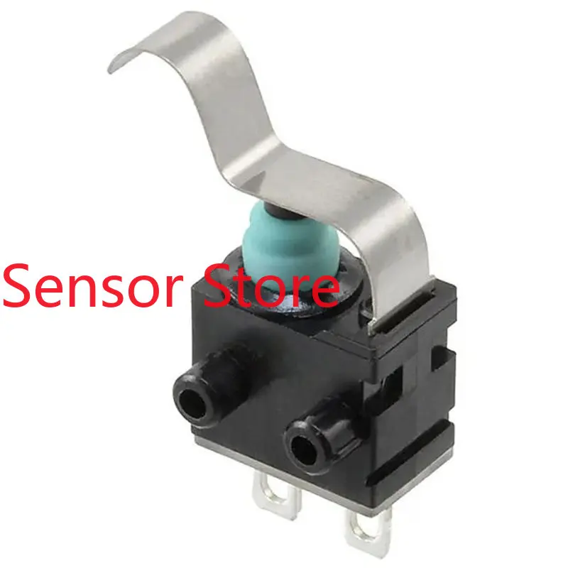 10PCS ASQM17438 Automotive Onboard Microswitch Limit Door Lock Switch 2-Pin Long Handle