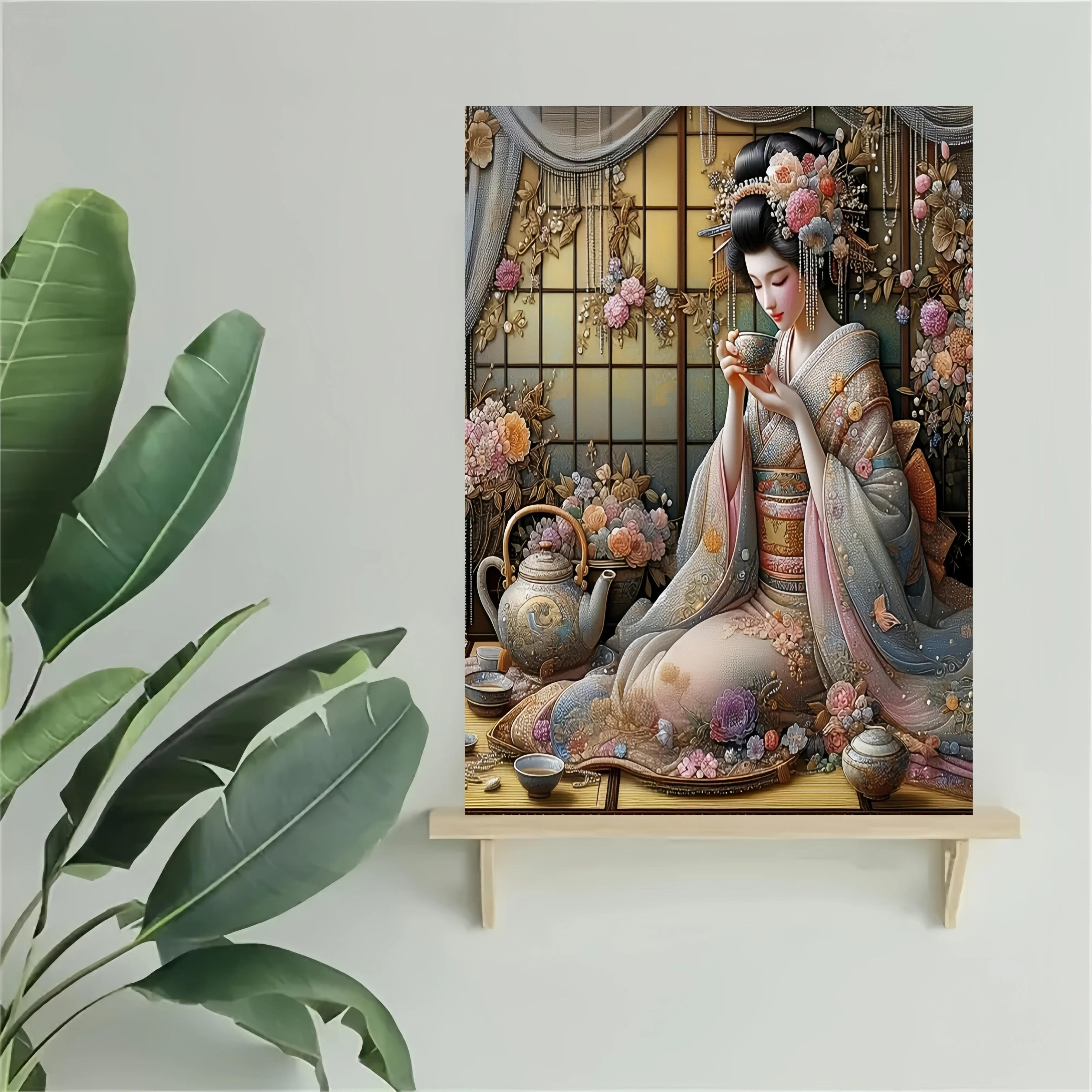 300/500/1000Pcs 생일 할로윈 추수 감사절 부활절 가족 재미 성인 나무 퍼즐에 적합한 예술적 아름다움 직소 퍼즐