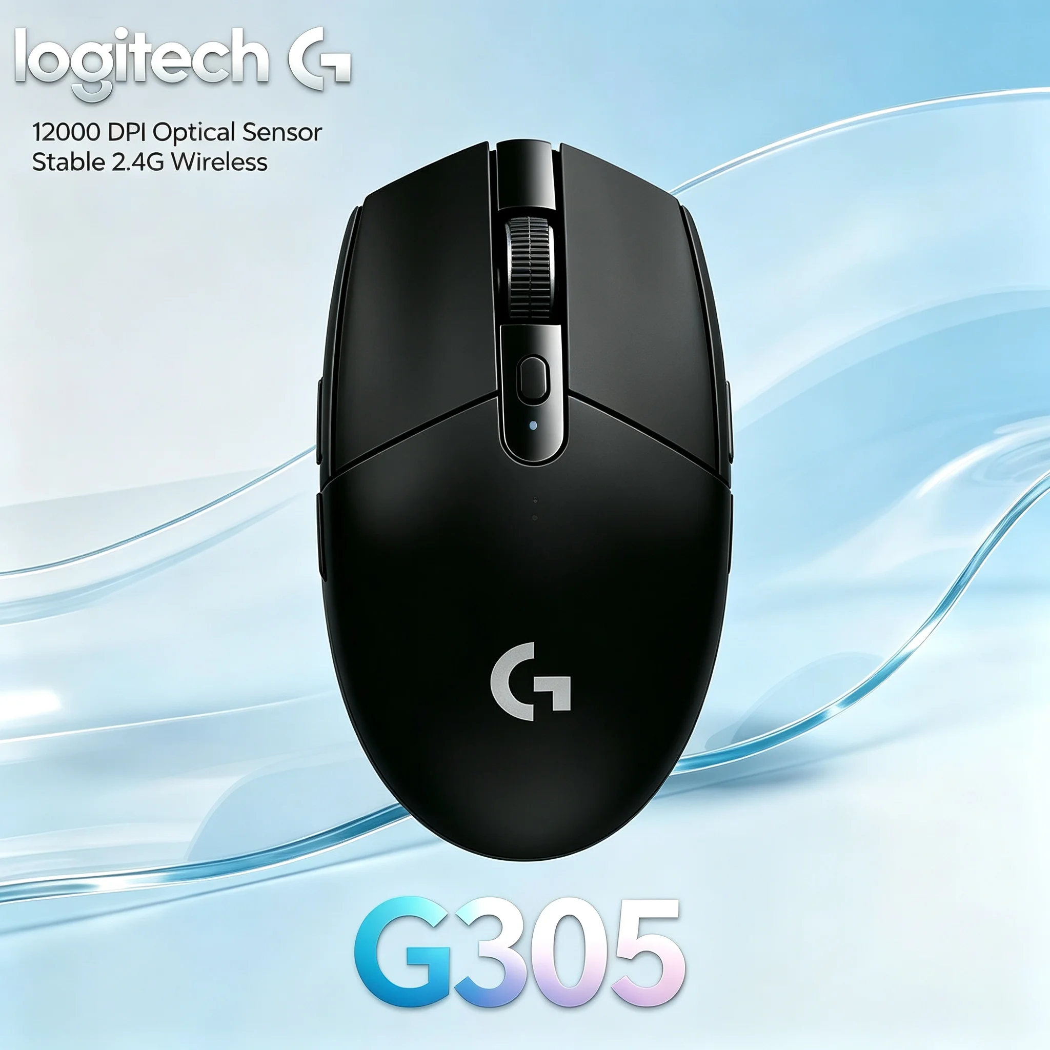 Logitech G305 LIGHTSPEED Wireless Gaming Mouse Reliable Wireless Performance For PUBG CS2 Valorant LOL Gamers