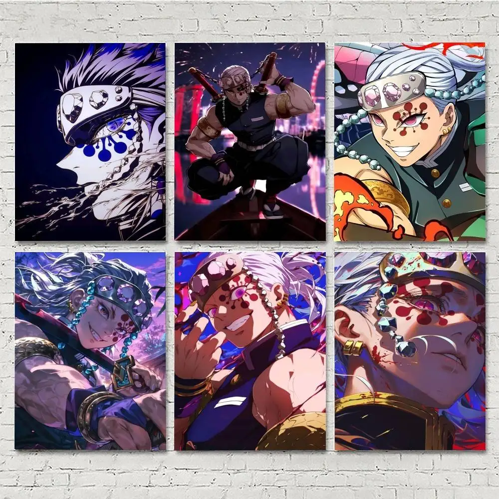 1pc Anime U-Uzui  CoolTengen Posters HD Print Vintage Wall Art Decor for Home Study Room