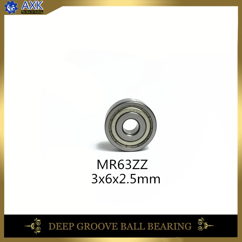 

MR63ZZ фило ABEC-1 (10 пирогов) 3*6*2,5мм миниатюр MR63 ZZ rodamientos L630ZZ MR63Z