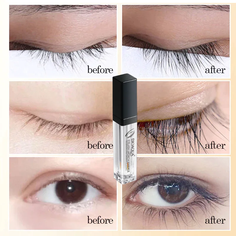 Siero per la crescita rapida delle ciglia 7 giorni Potenziatore naturale delle ciglia Più lungo Più pieno Più spesso Curling Lash Trattamento Prodotti per la cura degli occhi Trucco