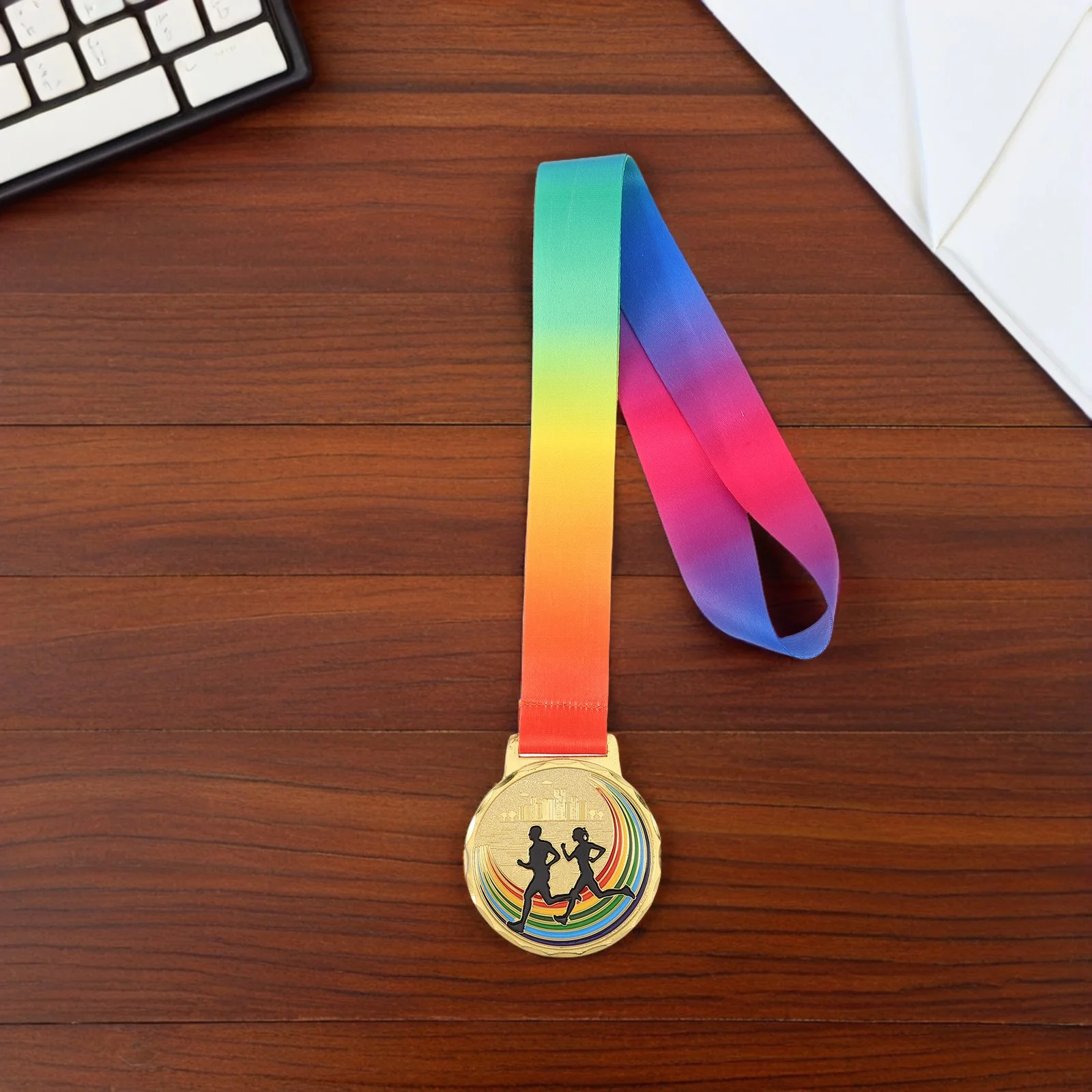 

Running Race Medal Lightweight Zinc Alloy Award For Athletes Outdoor Track Event Achievement Medal With