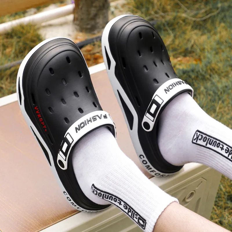 New summer cave shoes Women's Men's EVA indoor leisure comfortable slippers outdoor beach cave shoes home sandals waterproof