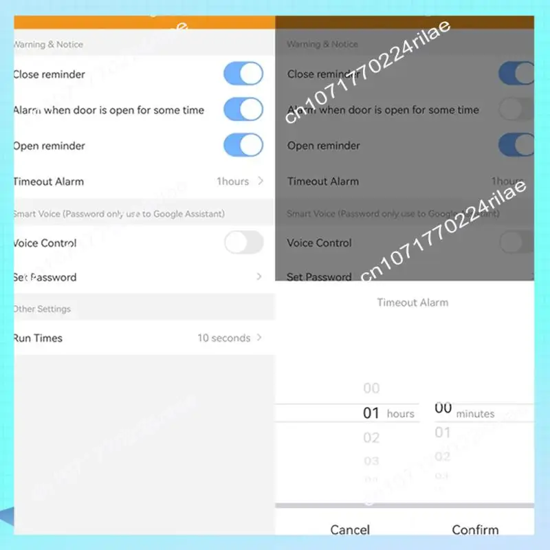 

A17Z Tuya Smart Life Wi-Fi контроллер открывания гаражных ворот с сенсорным приложением, пульт дистанционного управления, подходит для Alexa Google Home, вилка стандарта США Easy T