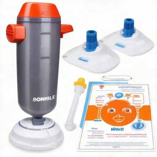 

Automatic Choking Rescue Device for Kids and Adults with 3 Masks Portable Anti Choking Device Strong Suction Home Emergency Kit