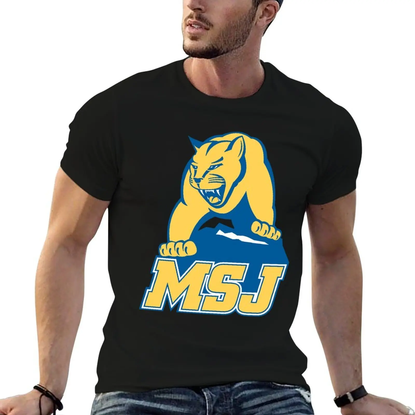 Mount St. Joseph lions T-Shirt man t shirt designer t shirt for man 100 percent cotton g man t shirts for men T-shirt