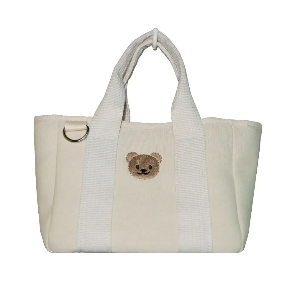 

Cute Bear Pattern Cartoon Mommy Bag Lightweight Drawstring Maternity Packs Handheld Large Capacity Nappy Handbags Mom