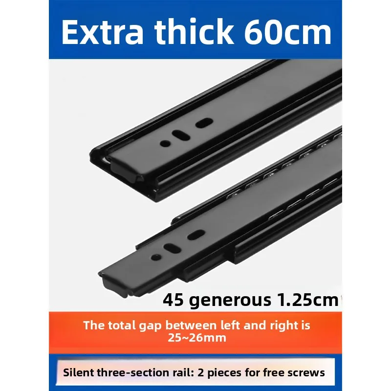 Long Side Mount Soft Close Drawer Slides In Cold Rolled Steel Mm Black Options Cabinets Storage Drawers Rv Projects
