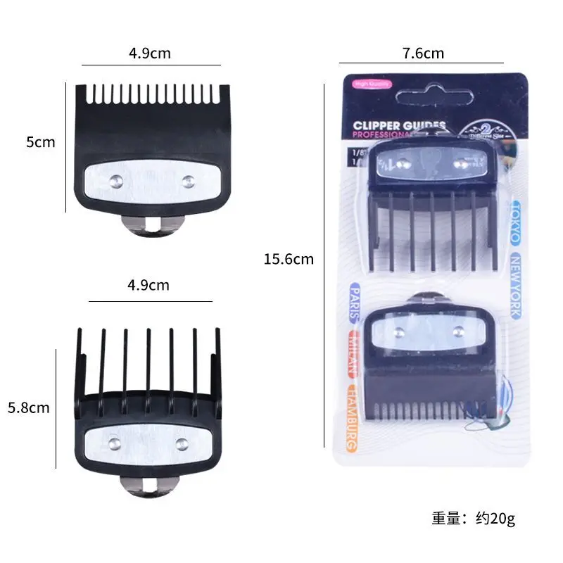 2/3/4Pcs/Set Limit Comb For Wahl Electric Clipper Guards Barber Shop Hair Cutting Machine Professional Cutting Guide Combs Y1016