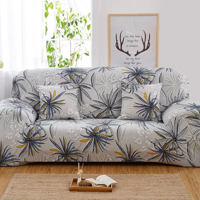 2024 New Summer Print Sofa Cover Adjustable Stretch Slipcover High Elastic Furniture Protector For Home Decor