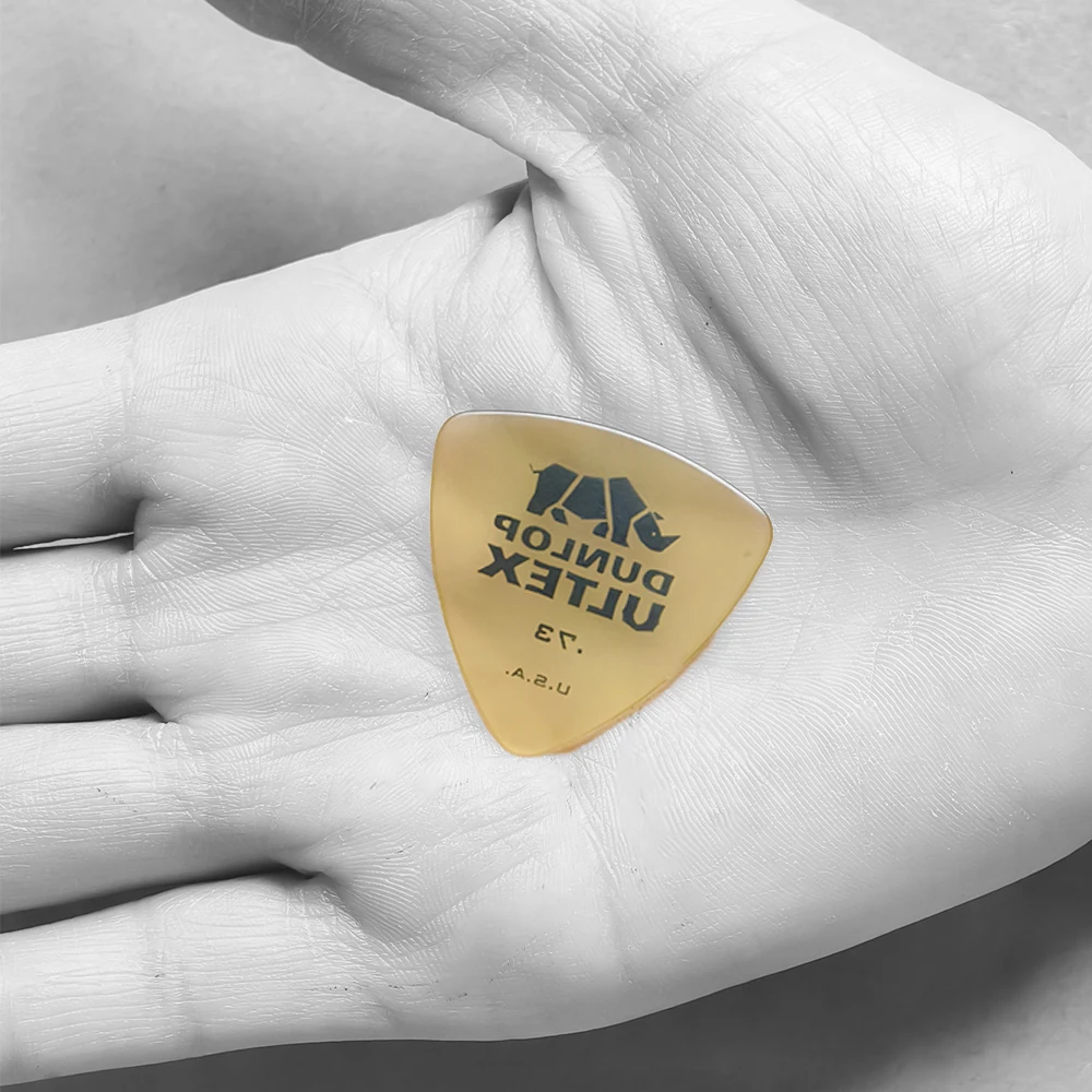 Dunlop-plúa triangular Ultex para guitarra, 0,6/0,73/0,88/1,0/1,14mm, bajo, acústico, eléctrico, clásico, accesorios para guitarra 426R