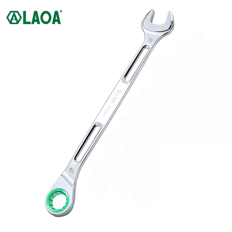 LAOA Ratchet Combination Metric Wrench 6-13mm for Car Repair Spanners Torque Gear Socket Nut Hand Tools Key