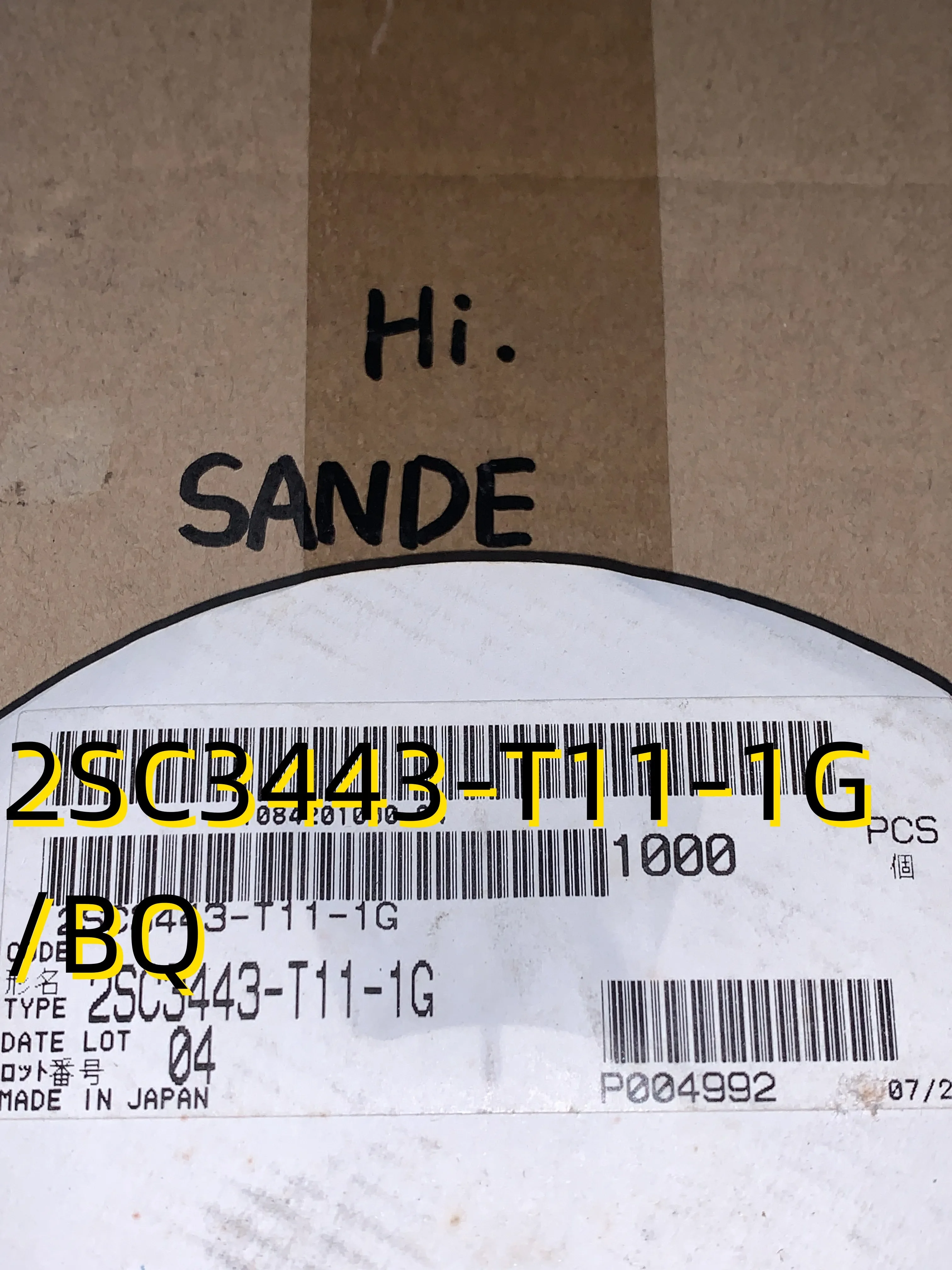 10Pcs 2SC3443-T11-1… - image