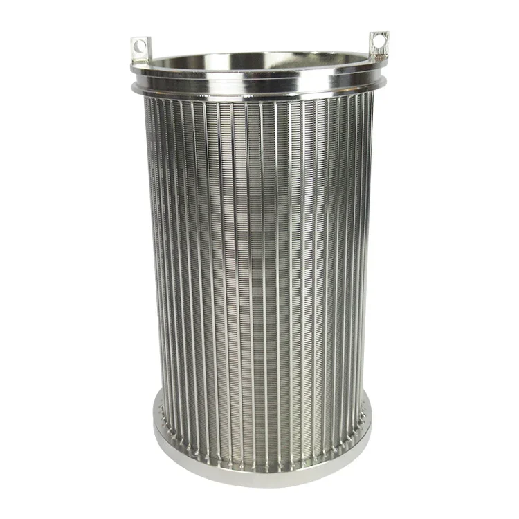 Manufacturer wholesale high quality wedge wire screen filter stainless steel oil filter