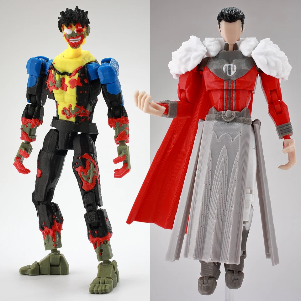 LIKE SPORTSAKATSUKI JAPAN FIGURE 全13体 9L3D Printed NEWInvincibles Tech Jacker Titan13 Lucky13 Action
