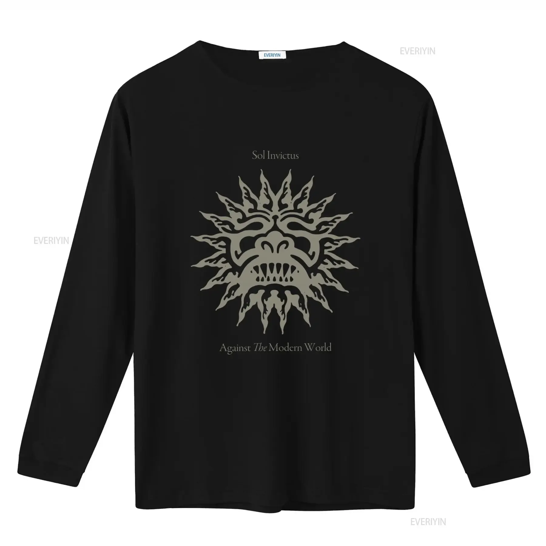 Sol Invictus Against the Modern World T Shirt Unique Design for Trendsetters vintage Washed streetwear Versatile Stylish Soft