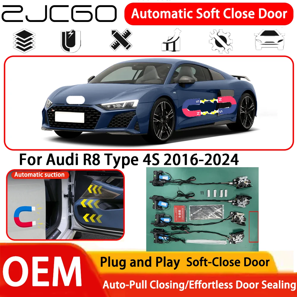 

for Audi R8 Type 4S 2016-2024 Car OEM Plug and Play Automatic Electric Soft Close Door Comfort Closing System