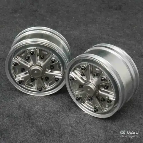 LESU 1/14 RC Front Wheel Hub DIY for Tamiyaya Remote Control Tractor Truck Model Toy Spare Parts TH13089