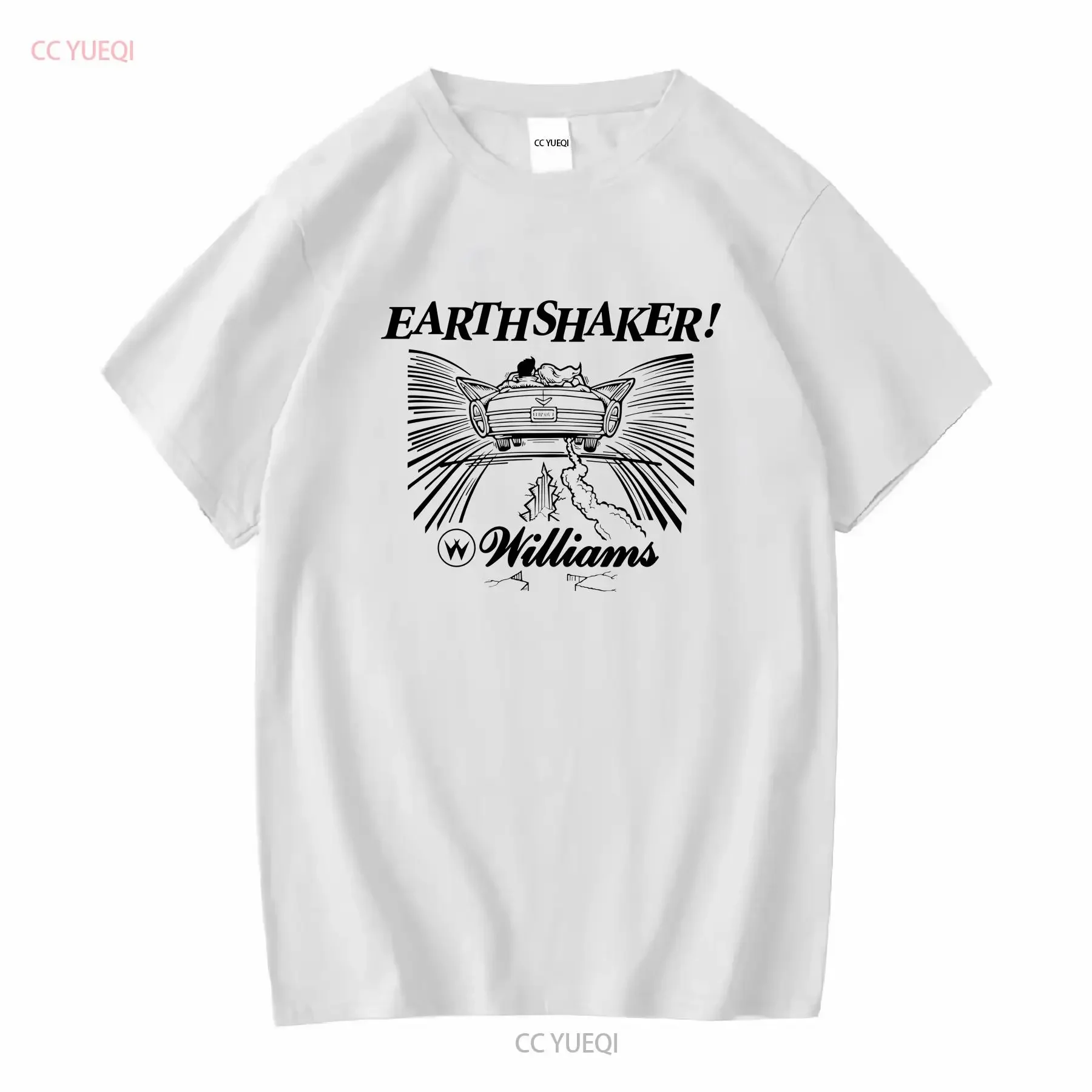 Earthshaker Estilo Vintage Pinball camiseta Jersey Retro 80s Arcade Mall Core Games y Guy Girl Flipper Skill vintage lavado