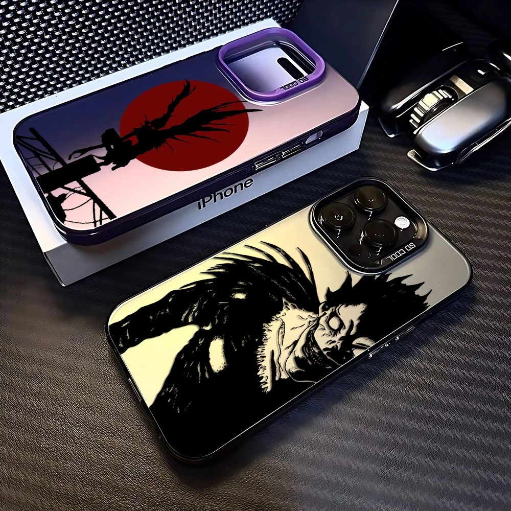 Anime Death Note Case for Xiaomi Redmi A1 13C 9C 9T Note 7 8 9 9S 10 11 12 13 Pro K60 Ultra 4G 5G Matte Shockproof Back Cover