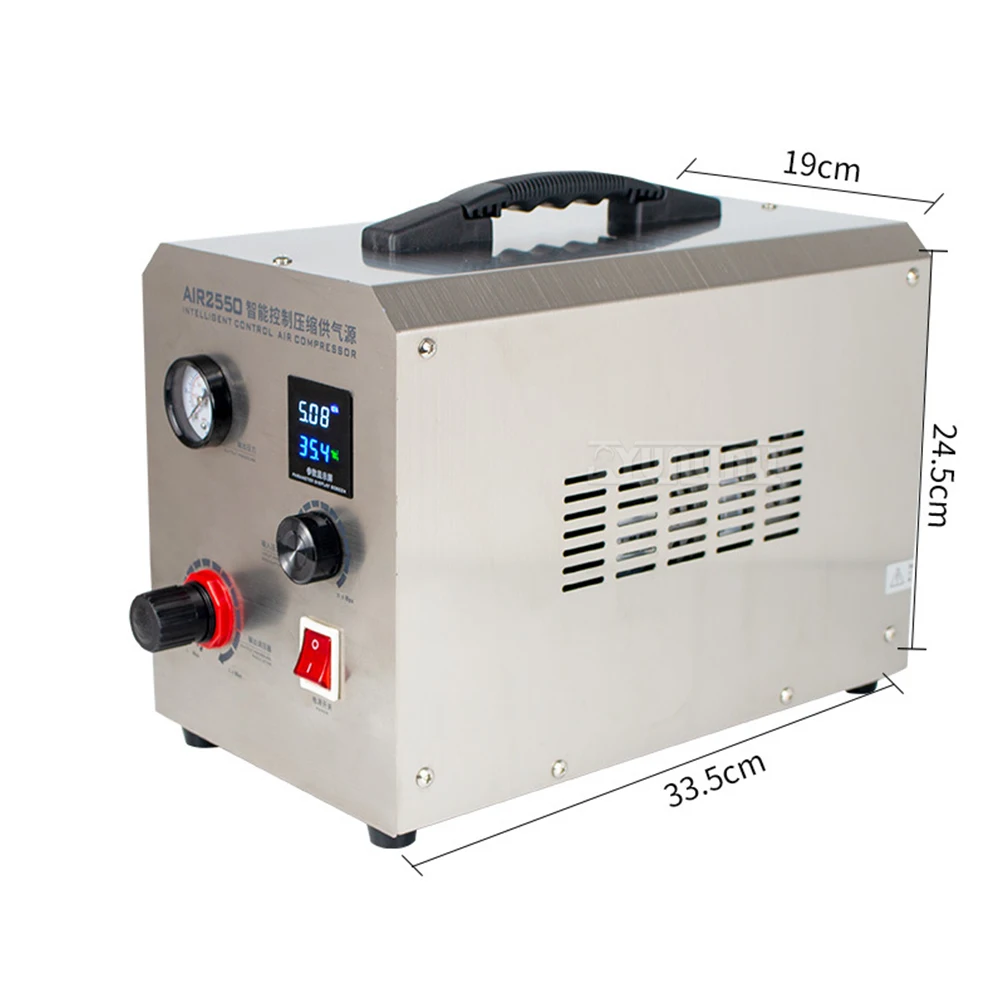 Air compressor air pump 220V Industrial Oil-Free Silent Woodworking Household Portable Air Compressor Compressed power supply
