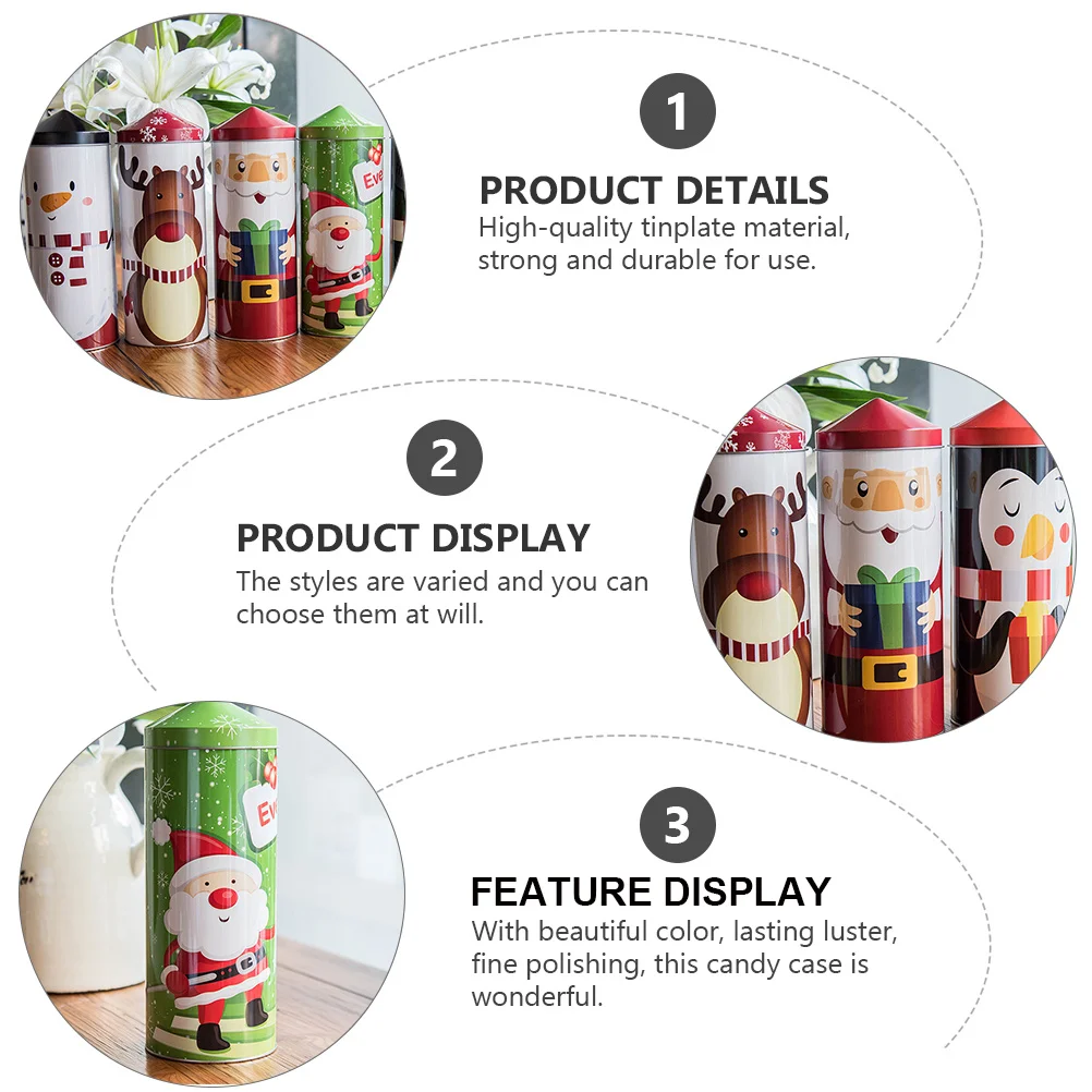 

Candy Wrapping Box Candy Box Candy Case Cartoon Storage Box Christmas Candy Case