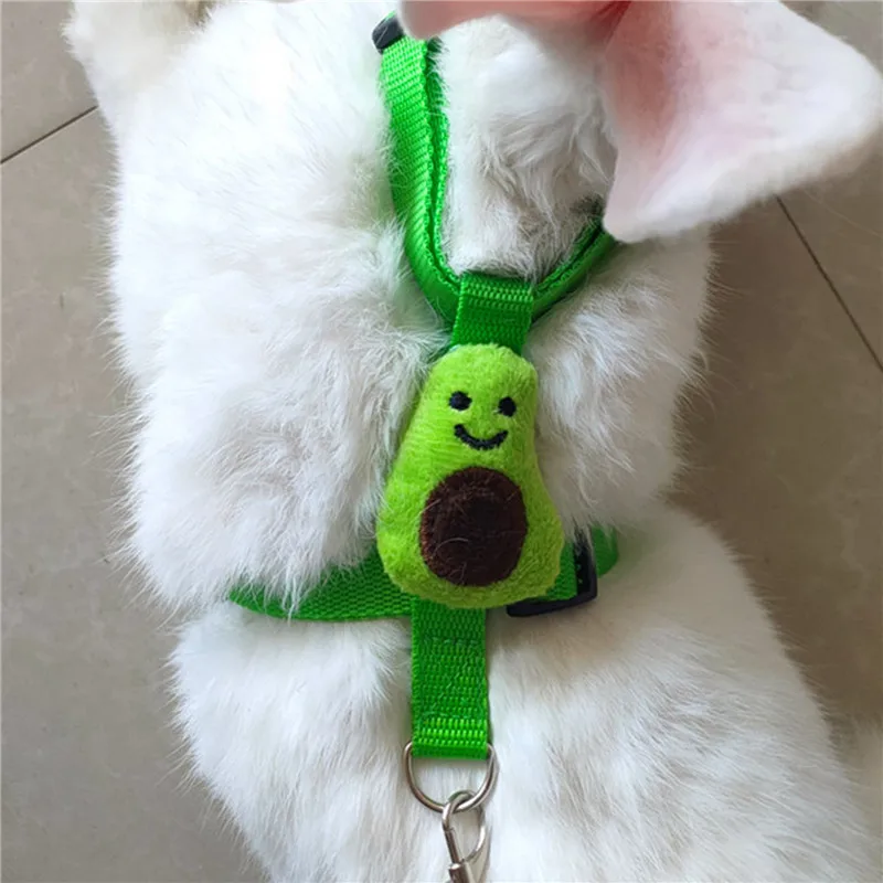 Hamster Rabbit Small Pets Chest Strap Outdoor Traction Rope Adjustable Harness Leash Vest for Rabbit Hedgehog Guinea Pig