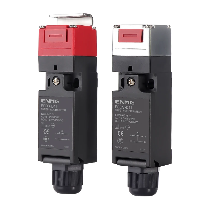 ENMG IP67 10A مفتاح باب الأمان 1NC/NO 2NC 2NC/1NO 3NC -30 ° -70 ° ESDS-D11 اومرون D4NS-1AF 1BF 1CF 1DF الفئة II 1 مللي أمبير استبدال #5