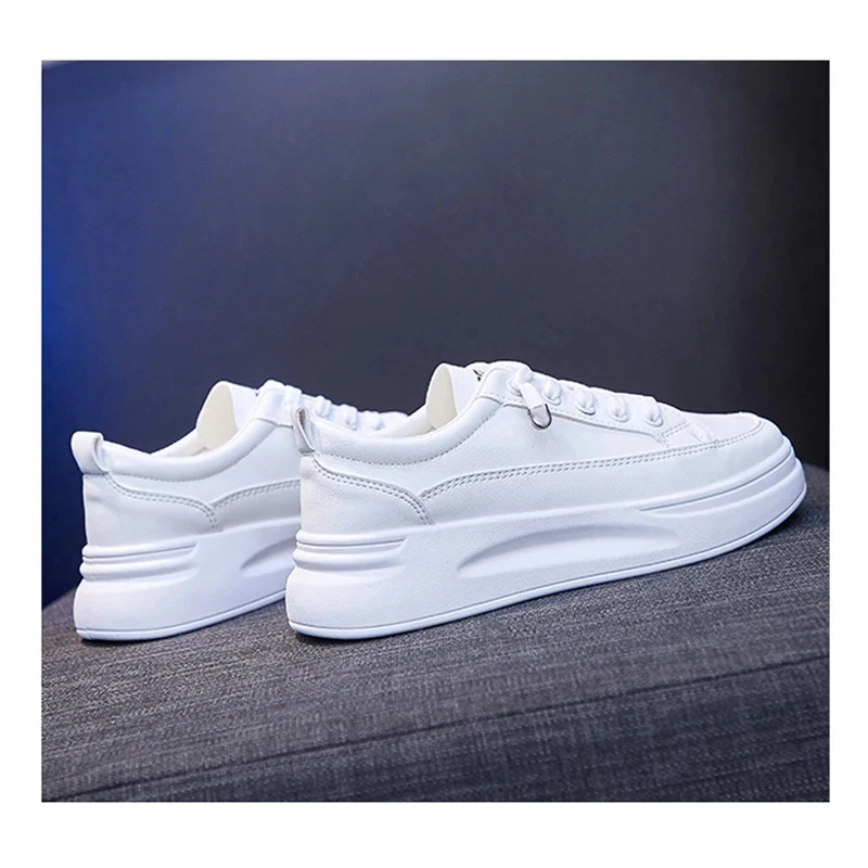 Fashion Sneakers Women Shoes Young Ladies Casual Shoes Female Sneakers Brand White Shoes Thick Sole 3cm A2375