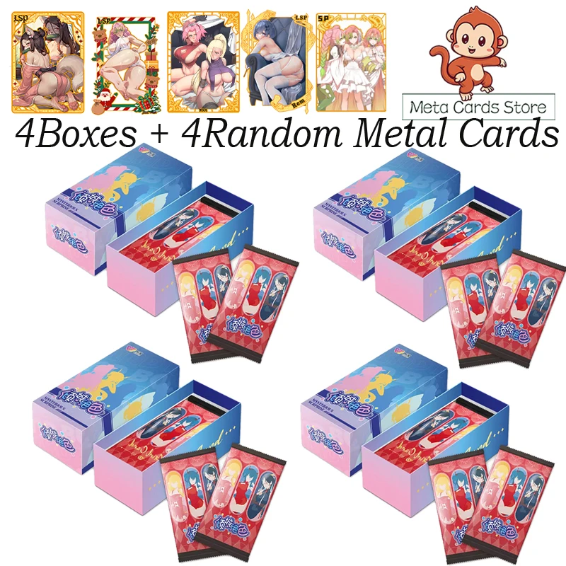 Stunning Beauty Goddess Story Card Waifu Box Hobby Anime Collection Card Doujin Booster Box SSP Rare Card Toys Gift