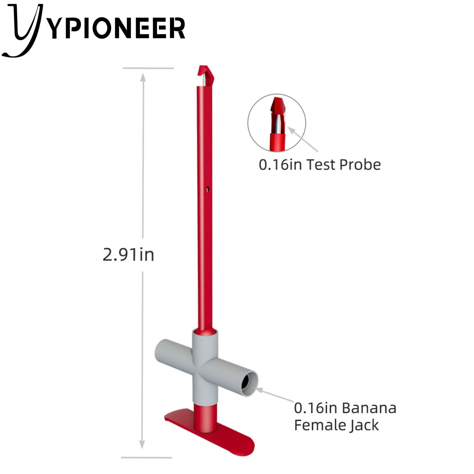 YPioneer-جهاز اختبار متعدد المقاييس P1033A ، جهاز مزود بمسبار ثقب للأسلاك ، ثقب ، لمقياس متعدد ، لإصلاح السيارات