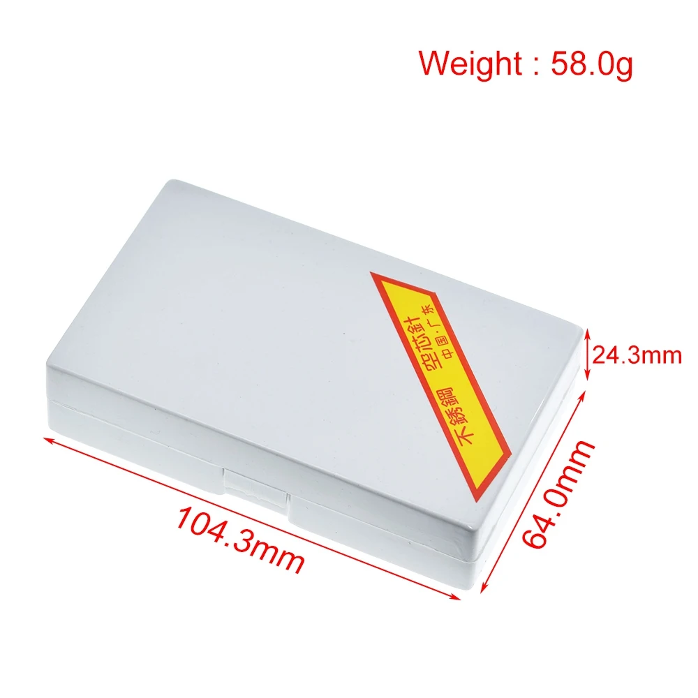 TZT Good Quality  8 Pcs/Lot Mixed Stainless Steel Non-stick Tin Hollow Core Needle Kits For Soldering Assist Accessories image 4