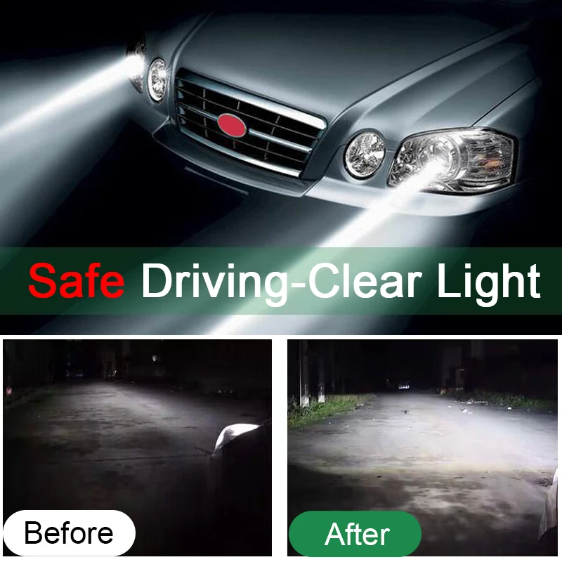 Car Headlight Restoration Polishing Kits Headlamp Scratch Remover Repair Cleaning Paste Remove Oxidation Headlight Polish Liquid view 3