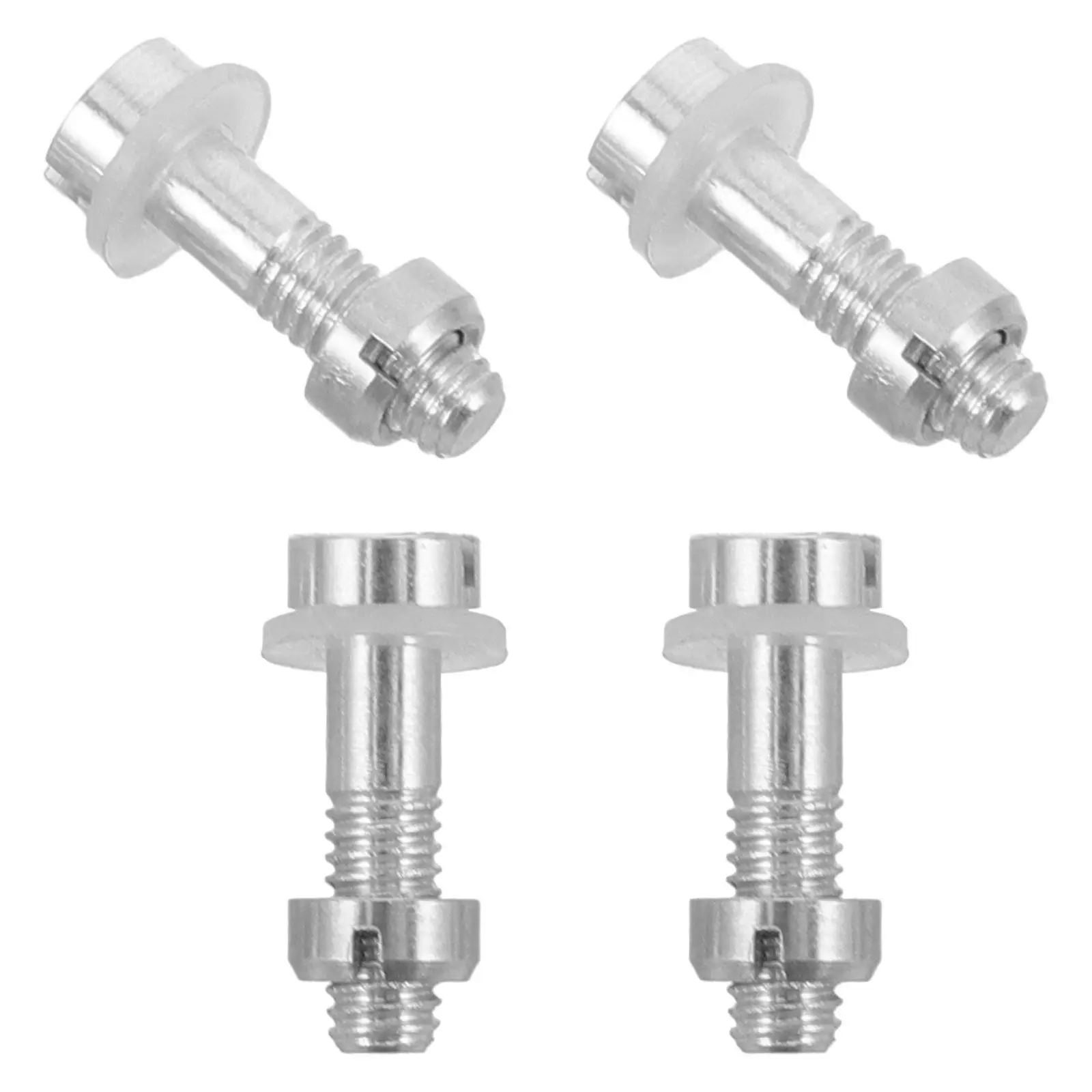 

4Pcs Black Vinyl Record Player Screws M2.5x10.5 Metal Alloy Turntable Headshell Mounting Cartridge Fastener Record Player