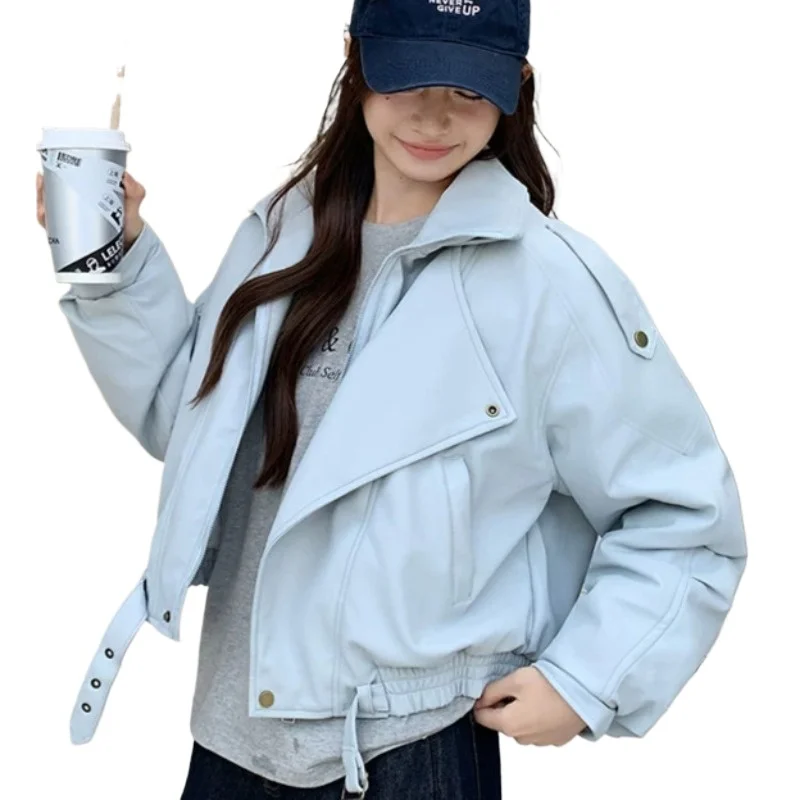 Cross-border Cotton-padded Women's Short 2026 Winter New Retro Lapel Loose Fashion Cotton-padded Women's Fall and Winter Jacket