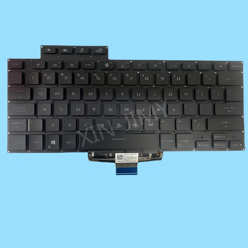 GA503 US Russian RGB Backlit Keyboard For ASUS ROG Zephyrus G15 GA503Q GA503QR GA503QS GA503QM G16 GU603 GU603HM 2021 V202526JS1