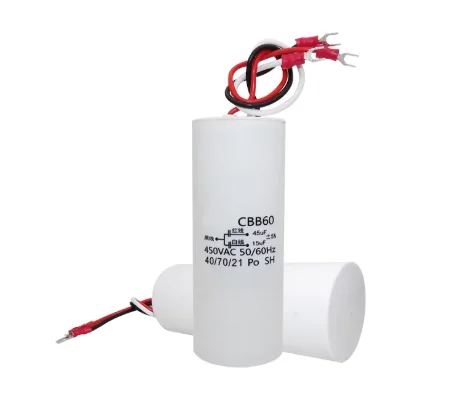 

Конденсатор CBB60 15UF+45UF 3-проводной 450В для электрического подъемного крана, пусковой конденсатор для двигателя крана